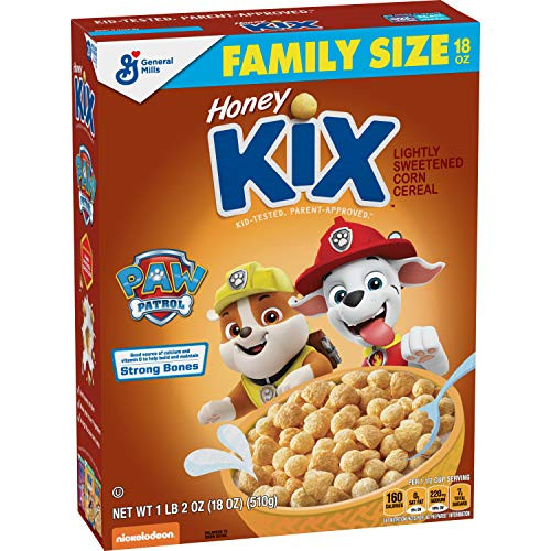 Honey Kix Cereal Family Size 18 oz box