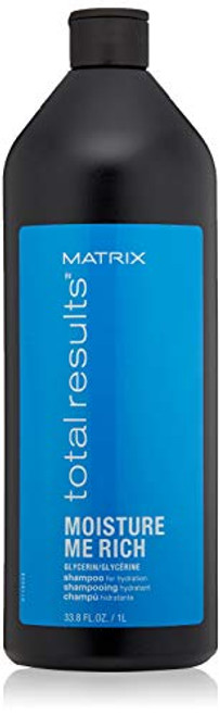 MATRIX Total Results Moisture Me Rich Shampoo Restores Moisture Hydrates Dry Hair 33 8 Fl Oz MATRIX Total Results Moisture Me Rich Shampoo Restores Moisture Hydrates Dry Hair 33 8 Fl Oz