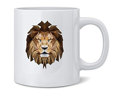 Poster Foundry Lion Face Polygonal King of The Jungle Graphic Ceramic Coffee Mug Tea Cup Fun Novelty Gift 12 oz Poster Foundry Lion Face Polygonal King of The Jungle Graphic Ceramic Coffee Mug Tea Cup Fun Novelty Gift 12 oz