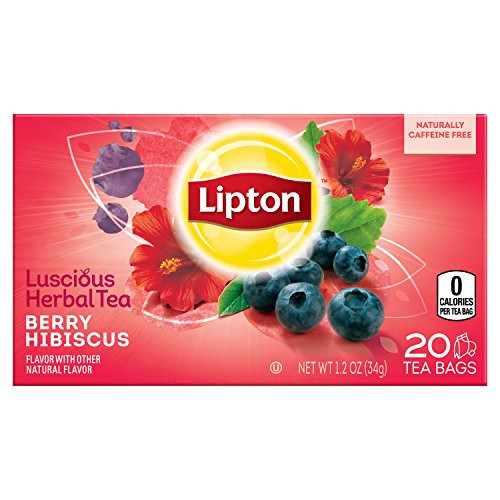 Lipton Herbal Tea Berry Hibiscus 20 ct