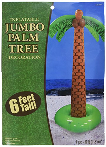Amscan Party Inflatable Palm Tree, 6'