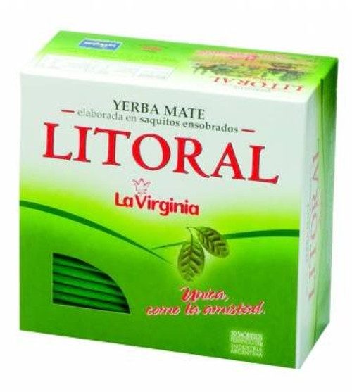 LITORAL Yerba Mate en Saquitos  Yerba Mate Tea Bags x 50  150 gr