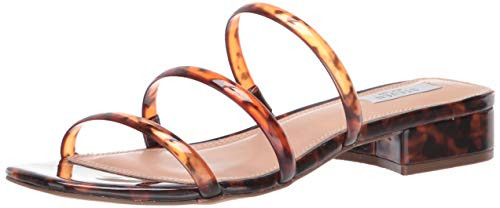 STEVEN by Steve Madden Women s HADE01D1 Heeled Sandal Tortoise 7 5 M US