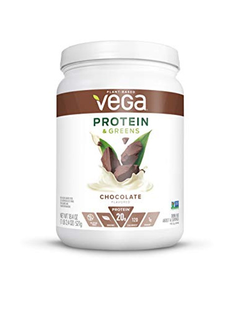 Vega Protein and Greens Chocolate Plant Based Protein Powder Plus Veggies Vegan Protein Powder KetoFriendly Vegetarian Gluten Free Soy Free Dairy Free Lactose Free 16 Servings 1lb 2 4oz Vega Protein and Greens Chocolate Plant Based Protein Powder Plus Veggies Vegan Protein Powder KetoFriendly Vegetarian Gluten Free Soy Free Dairy Free Lactose Free 16 Servings 1lb 2 4oz