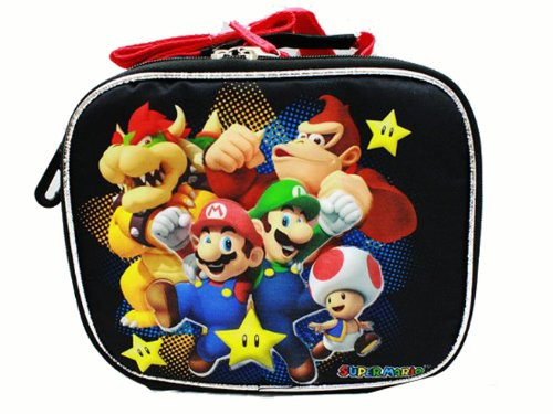 Lunch Bag  Nintendo  Super Mario Bros  Black