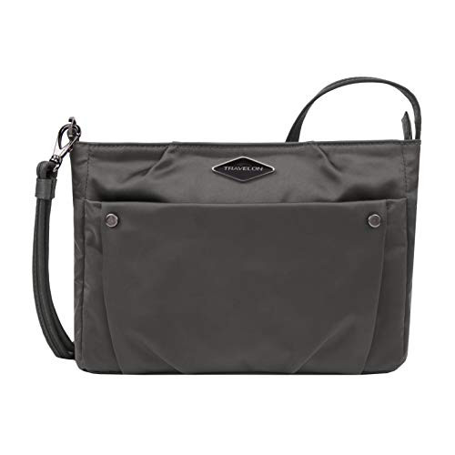 Travelon Small Crossbody Bag Pearl Gray One Size