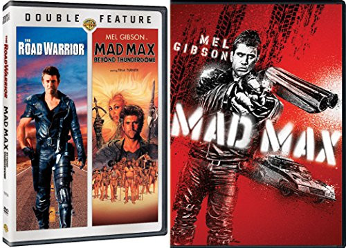 Mad Max Trilogy  Road Warrior  Mad Max  Beyond the Thunderdome 3 Pack Movie Action set 35th Anniversary Mel Gibson