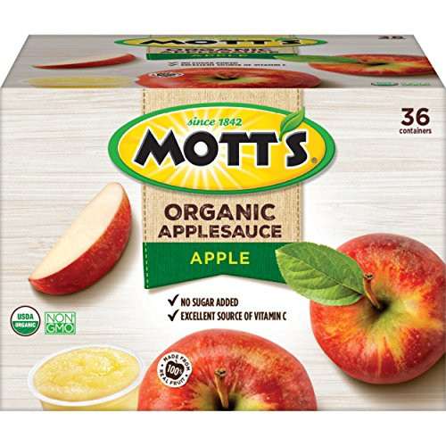 Mott s Organic Applesauce 3 9 oz cups 36 count Mott s Organic Applesauce 3 9 oz cups 36 count