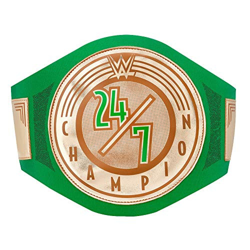 WWE Authentic Wear 24/7 Championship Toy Title Belt Gold