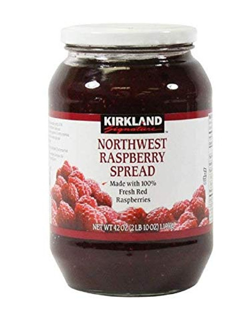 Kirkland Signature Northwest Raspberry Spread Net Wt  42 Oz