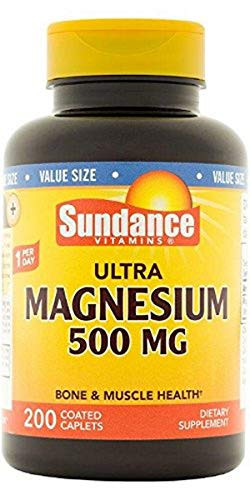 Sundance Magnesium 500 mg Tablets 200 Count