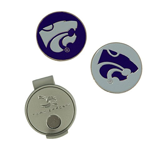Team Effort Kansas State Wildcats Hat Clip  2 Ball Markers