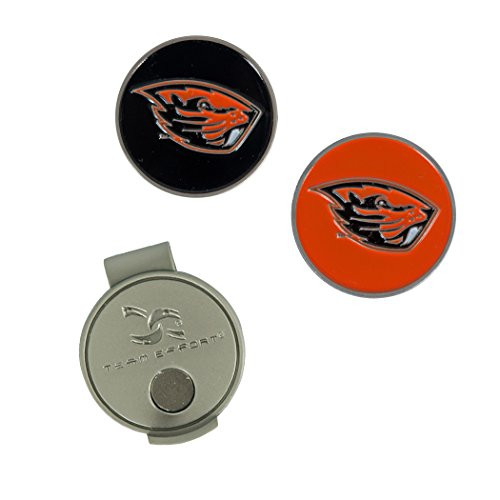 Team Effort Oregon State Beavers Hat Clip  2 Ball Markers