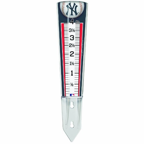 MLB New York Yankees Rain Gauge