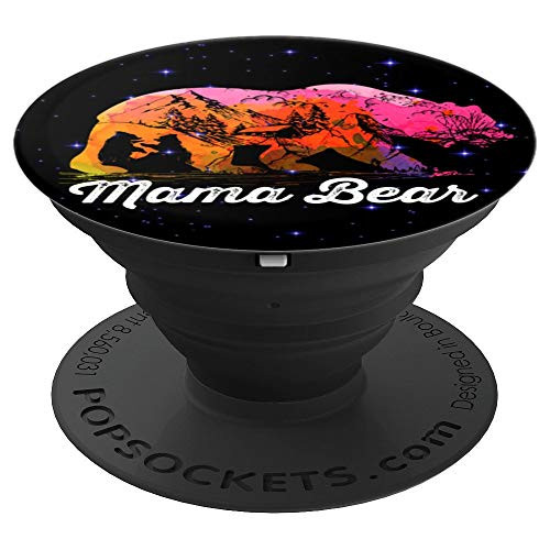 Mama Bear Family Kiddos BEAR Gift for Mom PopSockets Grip and Stand for Phones and Tablets Mama Bear Family Kiddos BEAR Gift for Mom PopSockets Grip and Stand for Phones and Tablets