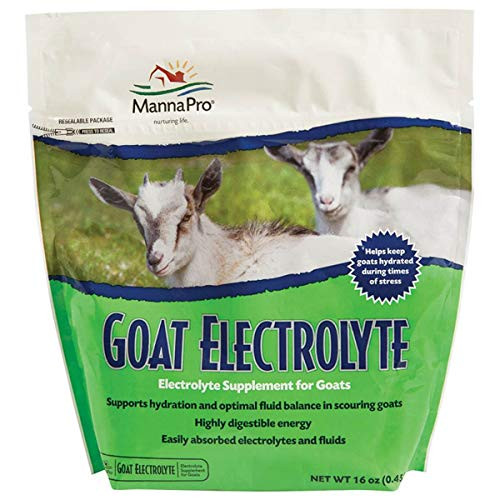 Manna Pro Goat Electrolyte 1 Pound Supplement for Proper Hydration