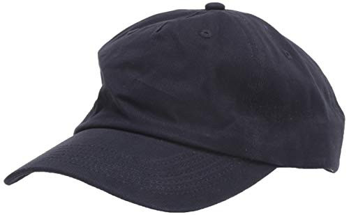 Marky G Apparel 6Panel Washed Twill LowProfile Cap Navy One Size