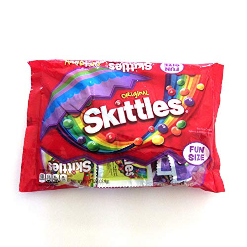 Mars Wrigley 1 bag Easter Original Skittles Fun Size Candy Mix  Grape Green Apple Orange Strawberry Lemon  10 72 oz / 303 9 g