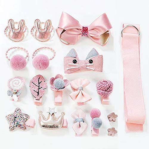 Baby Girl s Hair Clips Cute Hair Bows Baby Elastic Hair Ties Hair Accessories Ponytail Holder Hairpins Set For Baby Girls Teens Toddlers 18 pieces Pack Baby Girl s Hair Clips Cute Hair Bows Baby Elastic Hair Ties Hair Accessories Ponytail Holder Hairpins Set For Baby Girls Teens Toddlers 18 pieces Pack