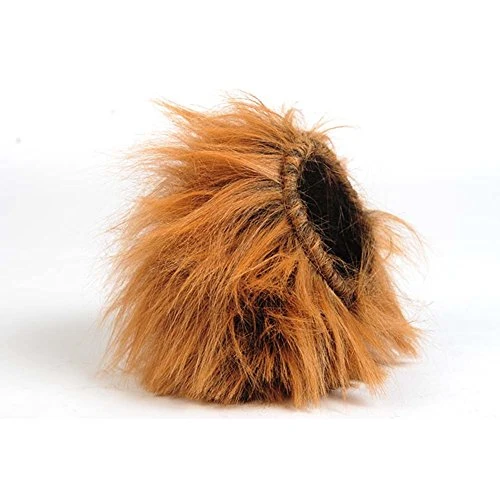 Lion Mane Cat Wig  Pet Puppy Dog Mane Lion Wigs Mane Hair Fancy Dress Costume L Brown ToyLike Lion Mane Stuffed  Plush Toy Cat Lion Hat for Cats and Puppy Dogs Halloween Christmas