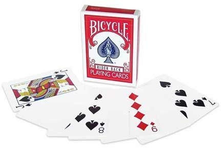 Merz67 LLC Bicycle Magic Gaff Playing Card Deck Blank Back