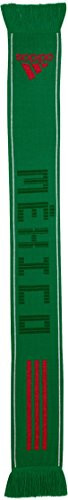 adidas World Cup Soccer Mexico Fashion Scarf One Size Green/White/Scarlet