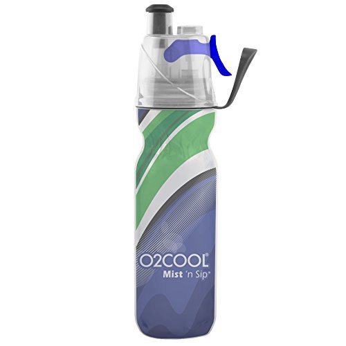 O2COOL ArcticSqueeze Insulated Mist  N Sip Squeeze Bottle 20 oz