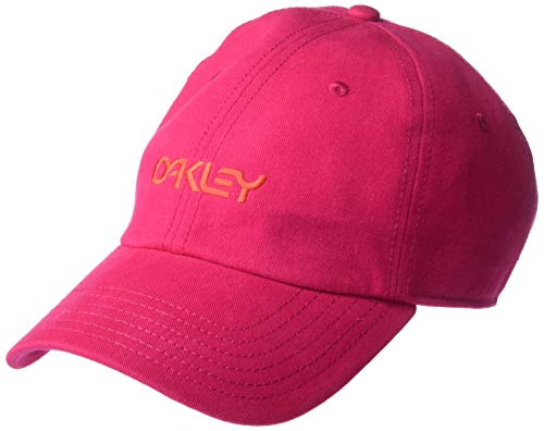 Oakley Men s 6 Panel Washed Cotton Hat Virtual Pink U