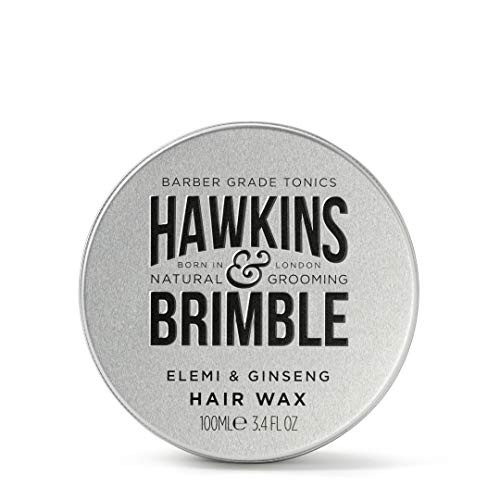 Hawkins Brimble Molding Hair Wax 100ml / 3 4 fl oz Light/Medium Hold For Short to Medium Hairstyles Nice Aroma Award Winning British Grooming Product Made With Natural Ingredients Hawkins Brimble Molding Hair Wax 100ml / 3 4 fl oz Light/Medium Hold For Short to Medium Hairstyles Nice Aroma Award Winning British Grooming Product Made With Natural Ingredients