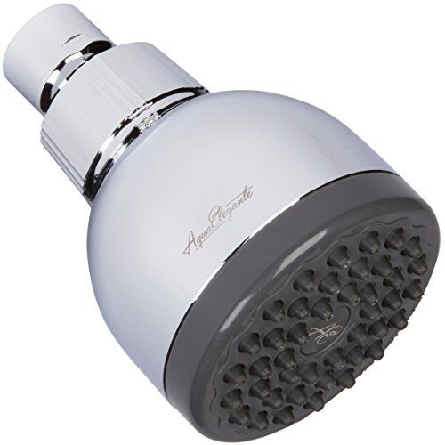3 Inch High Pressure Shower Head - Best Pressure Boosting, Wall Mount, Bathroom Showerhead For Low Flow Showers - Chrome