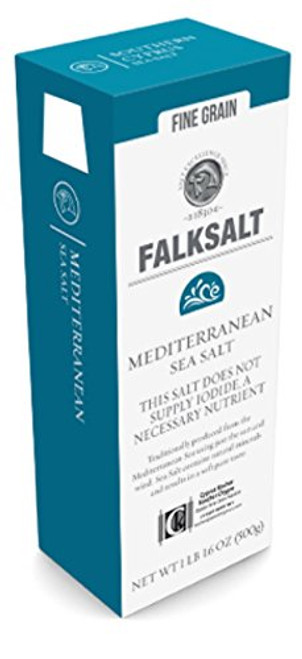 FALKSALT 1 1lb Mediterranean Sea Salt Fine FALKSALT 1 1lb Mediterranean Sea Salt Fine