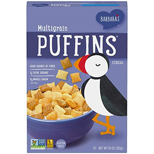 Three Sisters Barbara s Puffins Multigrain Cereal Gluten Free NonGMO 10 Oz Box Three Sisters Barbara s Puffins Multigrain Cereal Gluten Free NonGMO 10 Oz Box