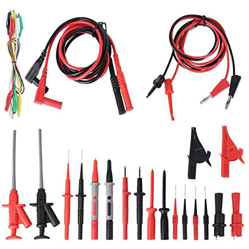 Multimeter Leads Kit Professional Digital Multimeter Test Leads Set with Alligator Clips Multimeter Test Probes Multimeter Accessories