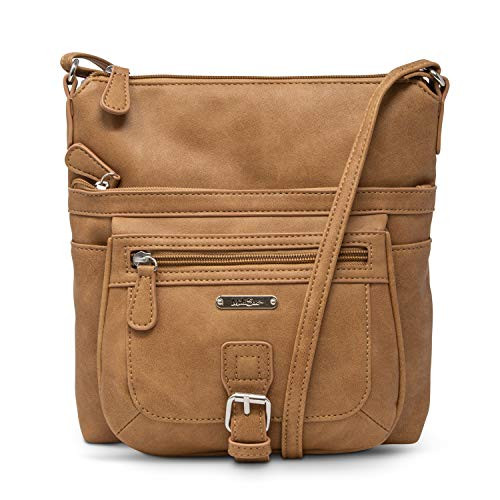 MultiSac Mini Flare Crossbody HazelnutVintage Nappa