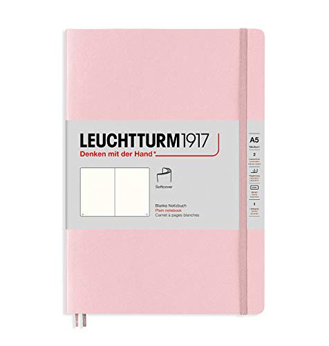 Leuchtturm1917 Special Edition Muted Colors Softcover A5 Medium Plain Notebook  Powder