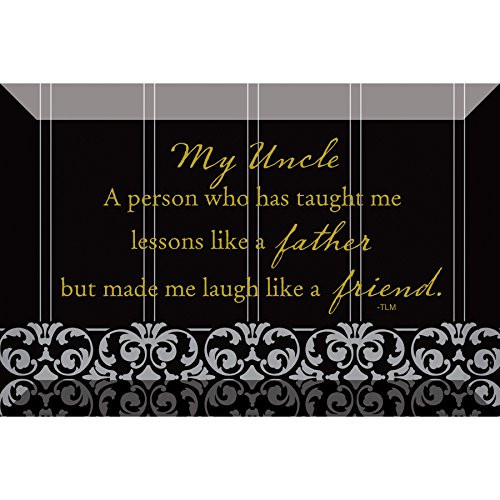 Dexsa My UncleBeveled Glass Plaque with Easel