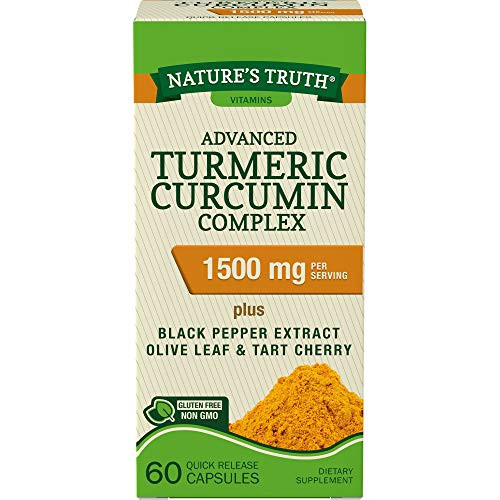 Nature s Truth Turmeric Curcumin Advanced Complex 60 Capsules