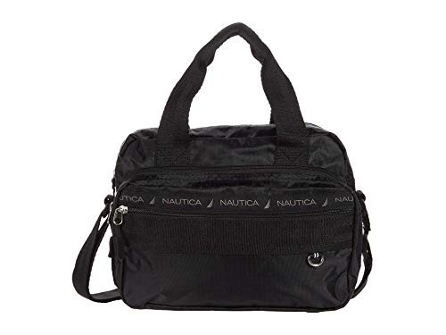 Nautica Captain s Quarters Large Satchel Black One Size