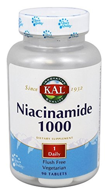 Kal 1000 Mg Niacinamide Tablets 90 Count Kal 1000 Mg Niacinamide Tablets 90 Count