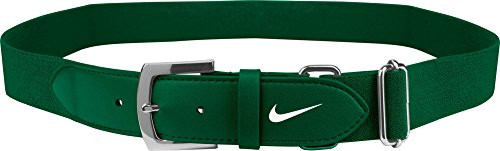 Nike Adult Baseball Belt 2 0 Green/White OneSizeFitsMost