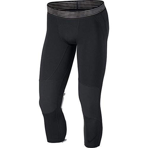 Nike Mens Pro DriFit Dry 23  Basketball 3QT Tight Pants Dark Grey Medium 23 5