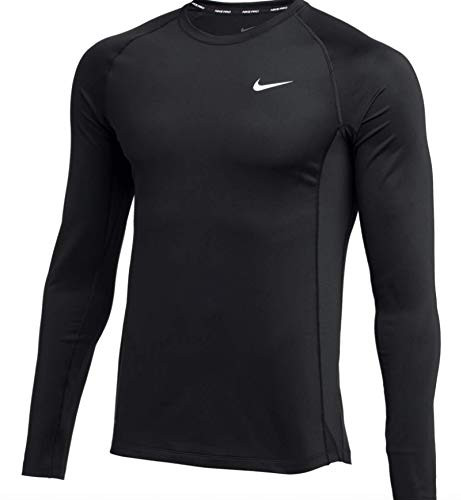 Nike Mens Pro Longsleeve Fitted TOP Medium Black