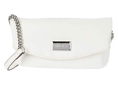 Nine West Coralia Mini Tunnel Crossbody Optic White One Size