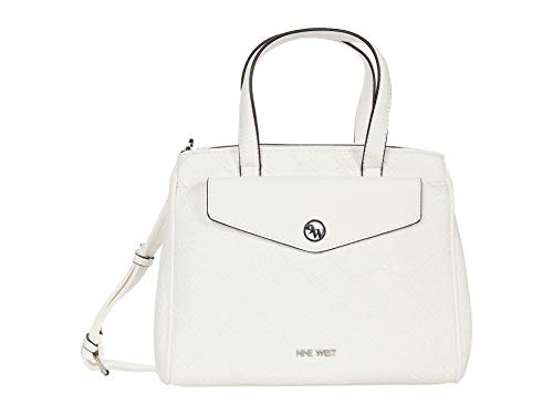 Nine West Miwa Satchel Optic White One Size