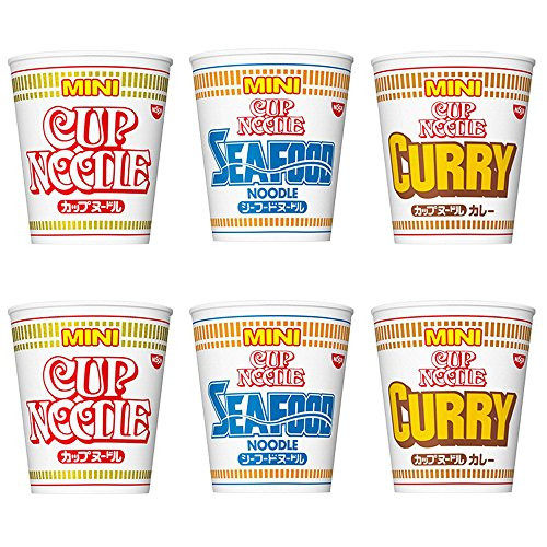 Cup Noodle Mini 1 3oz 6pcs Set Various Taste Nissinn Cup Noodle Mini Japanese Instant Ramen Ninjapo