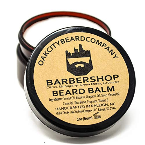 OakCityBeardCo   Barbershop  2oz Beard Balm  Beard Conditioner OakCityBeardCo   Barbershop  2oz Beard Balm  Beard Conditioner