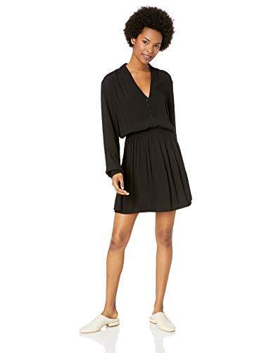 Obey Junior s Palmer LS Dress Black Small