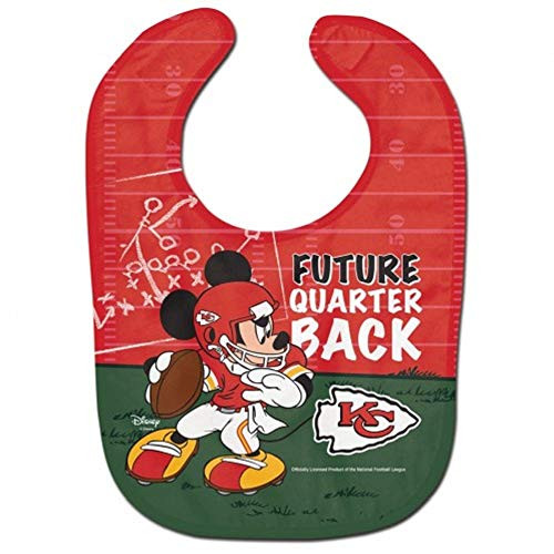 WinCraft NFL Kansas City Chiefs Baby BibAll Pro Style Baby Bib Team Colors One Size WinCraft NFL Kansas City Chiefs Baby BibAll Pro Style Baby Bib Team Colors One Size