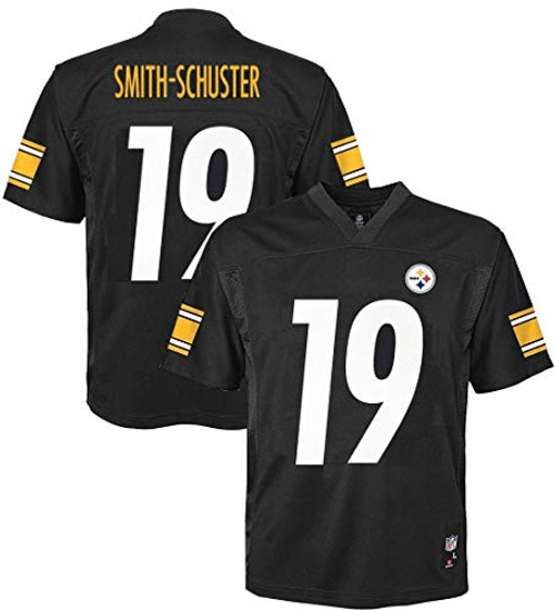 Outerstuff Juju SmithSchuster Pittsburgh Steelers NFL Kids 47 Black Home MidTier Jersey Kids 5/6 Outerstuff Juju SmithSchuster Pittsburgh Steelers NFL Kids 47 Black Home MidTier Jersey Kids 5/6