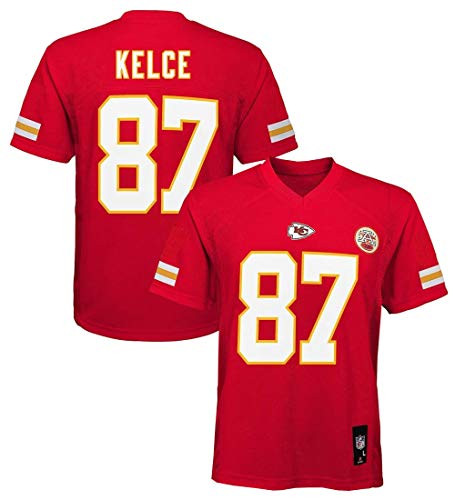 Outerstuff Travis Kelce Kansas City Chiefs NFL Youth Red Home MidTier Jersey Youth XLarge 1820